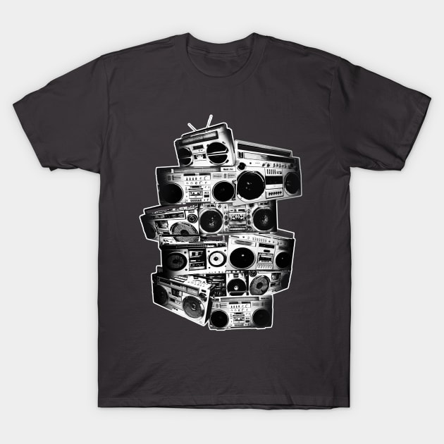 Ghetto sound. T-Shirt by NineBlack